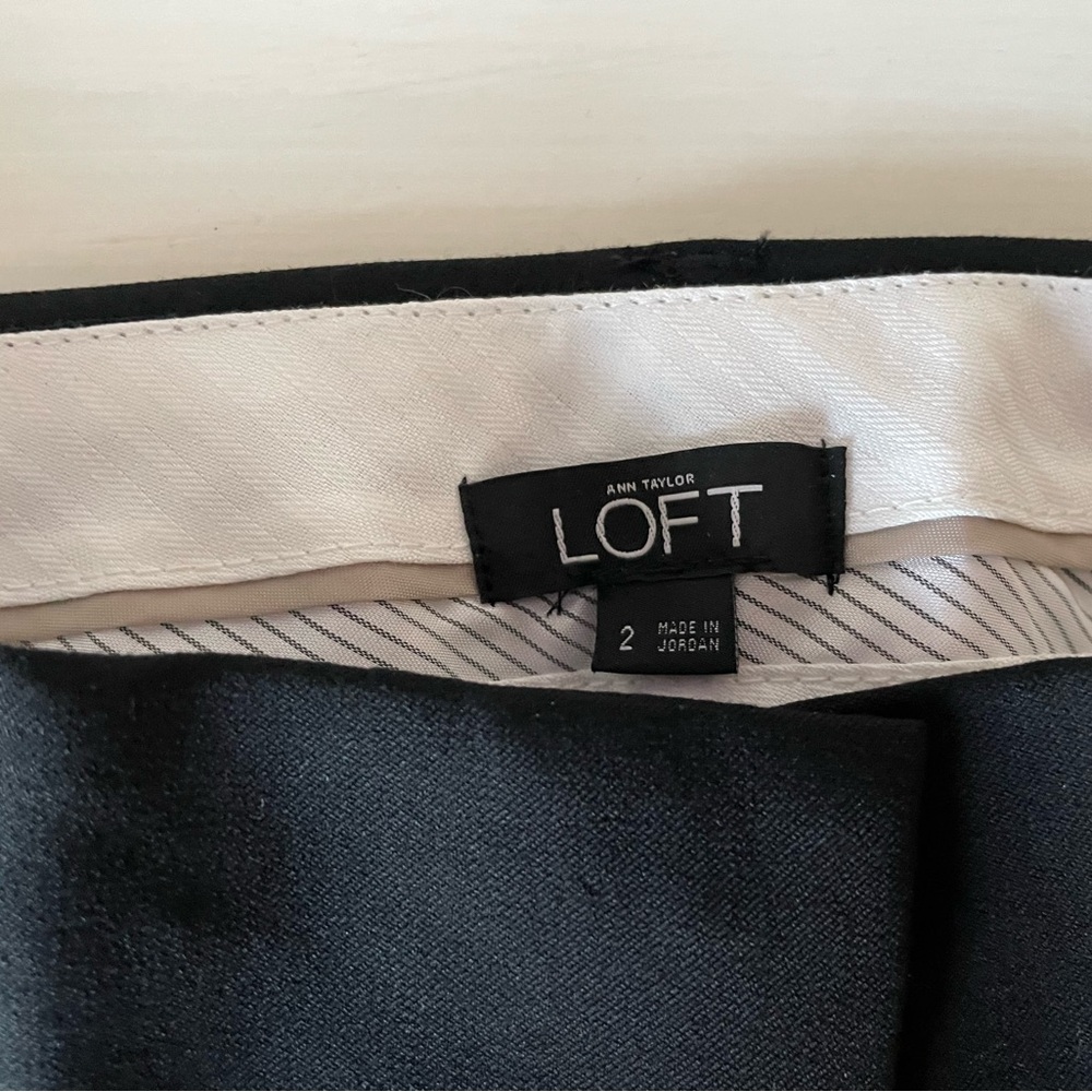 Ann Taylor LOFT Black Trouser